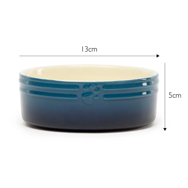 Scruffs Ombre Food Bowl Blue-1
