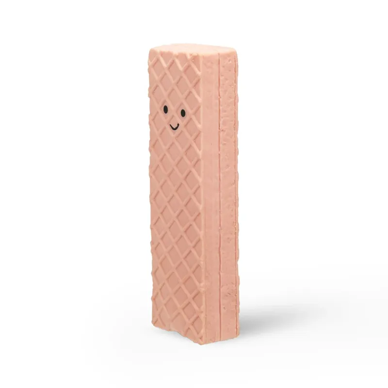 Petface Pink Wafer Latex Dog Toy-2