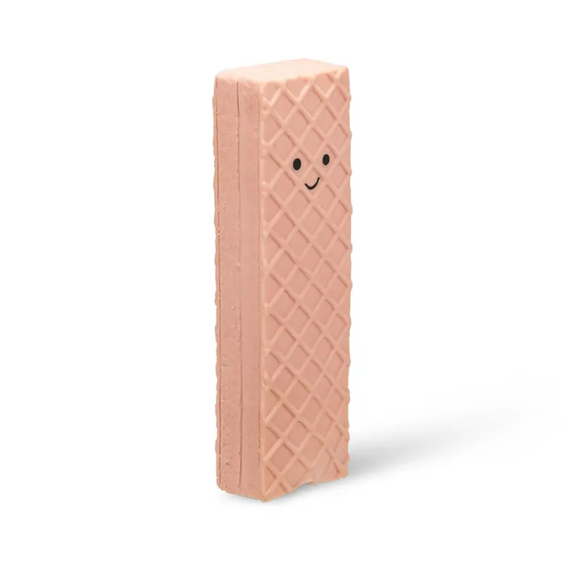 Petface Pink Wafer Latex Dog Toy-1