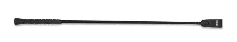 Shires 26.5 Inch Plain Stem Whip In Black