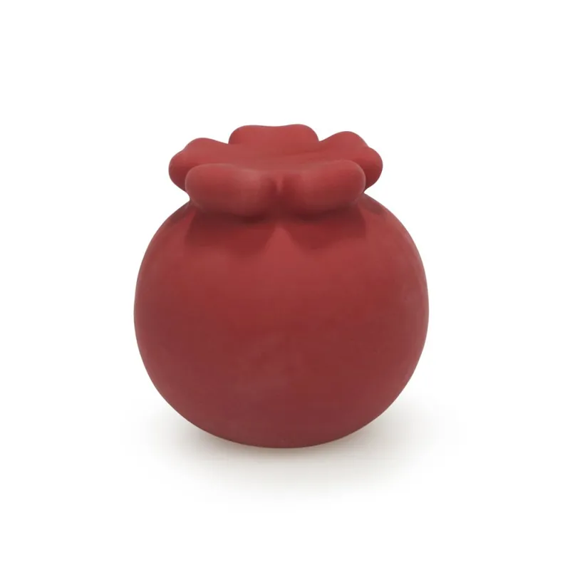 PetFace Foodie Faces Carrie Cranberry Latex Dog Toy-4