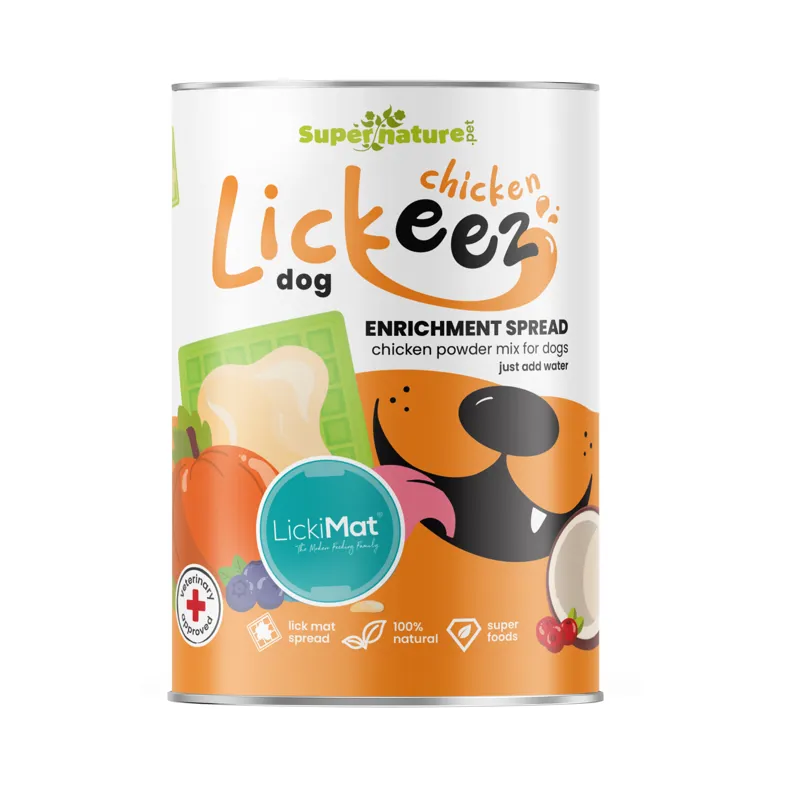 Lickeez Dog Chicken Enrichment Spread Mix 290g
