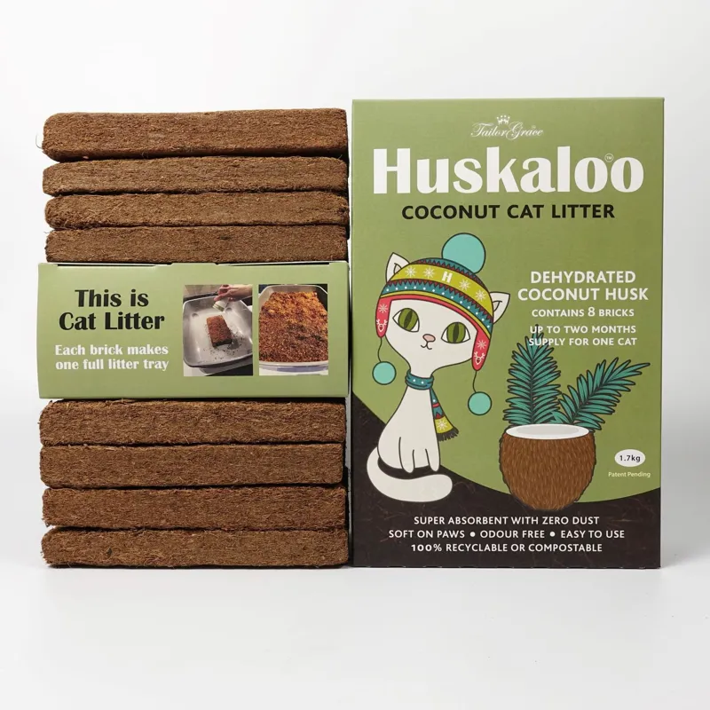 Huskaloo Coconut Cat Litter 28day