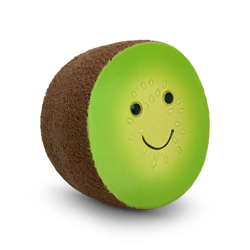 PetFace Foodie Faces Latex Kiwi Dog Toy Small