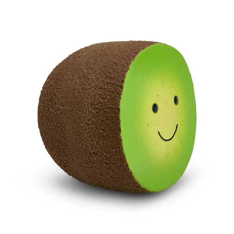 PetFace Foodie Faces Latex Kiwi Dog Toy Large-2