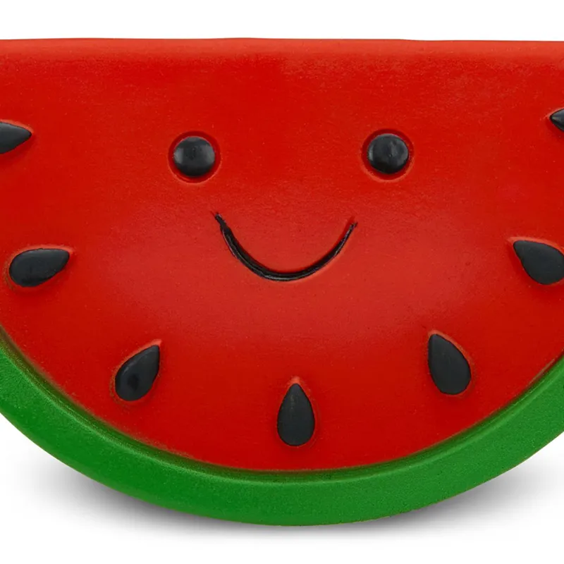 PetFace Foodie Faces Latex Watermelon Dog Toy Small-2