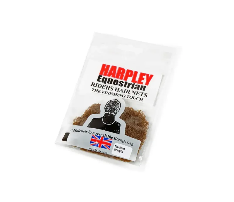 Harpley Hairnets - Medium Brown Heavy Weight