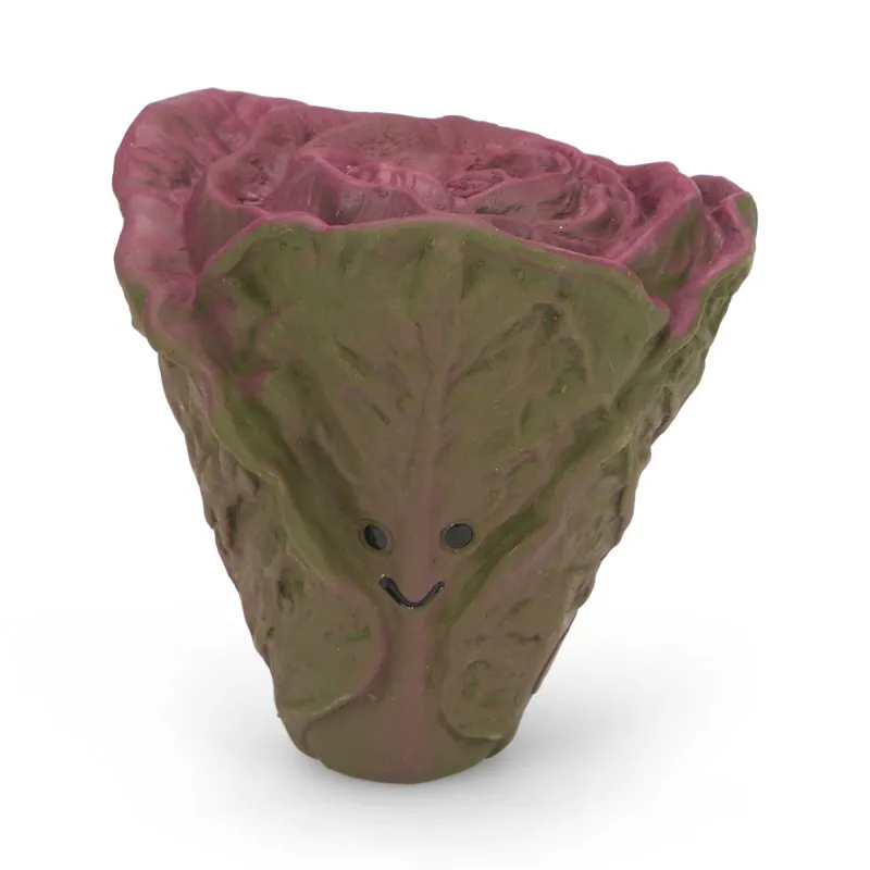 PetFace Foodie Faces Latex Red Lettuce Small