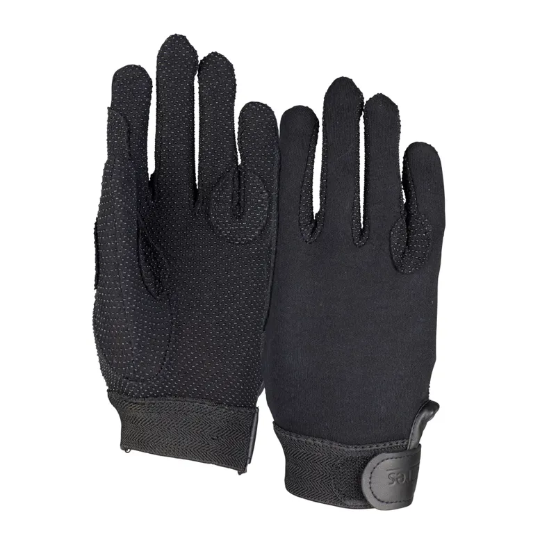 Aubrion Newbury Riding Gloves BLACK-1
