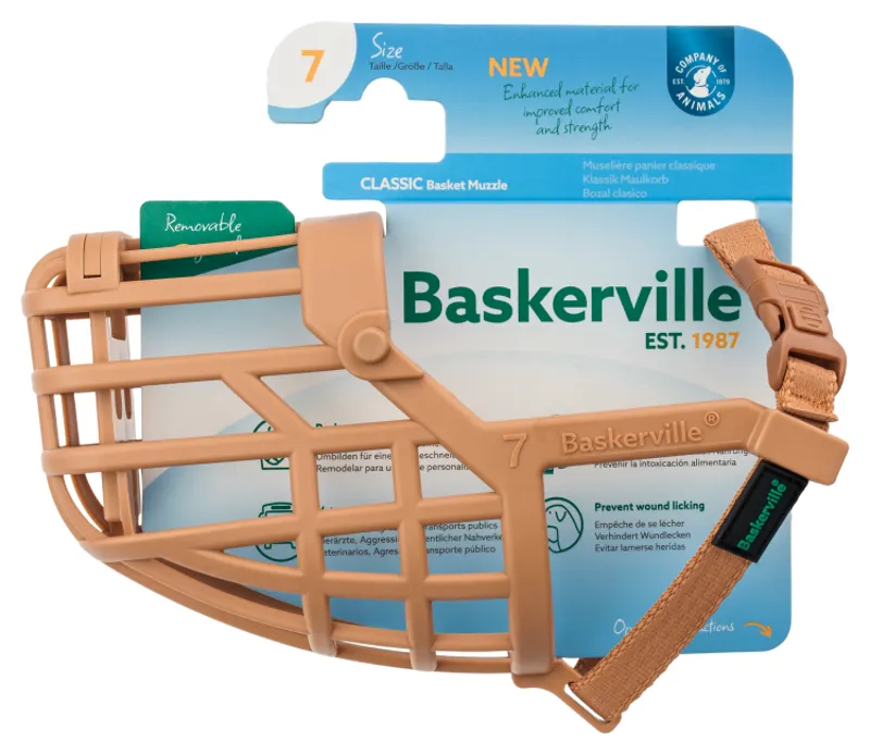 Baskerville Classic Basket Muzzle Size 7 