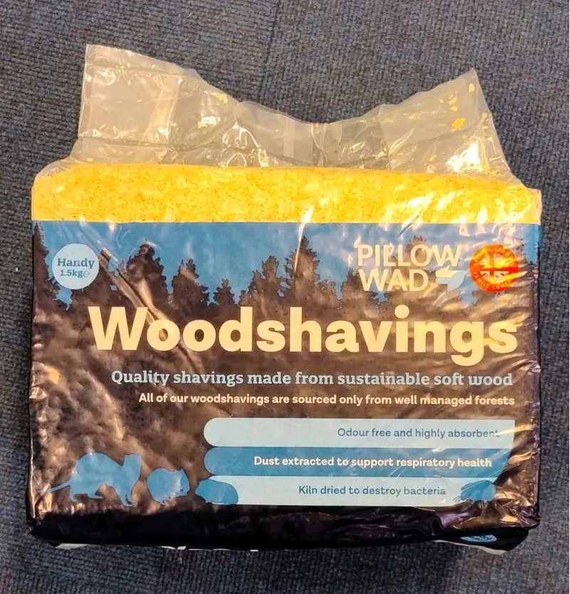 Pillow Wad Compressed Woodshavings Mini 1.5kg