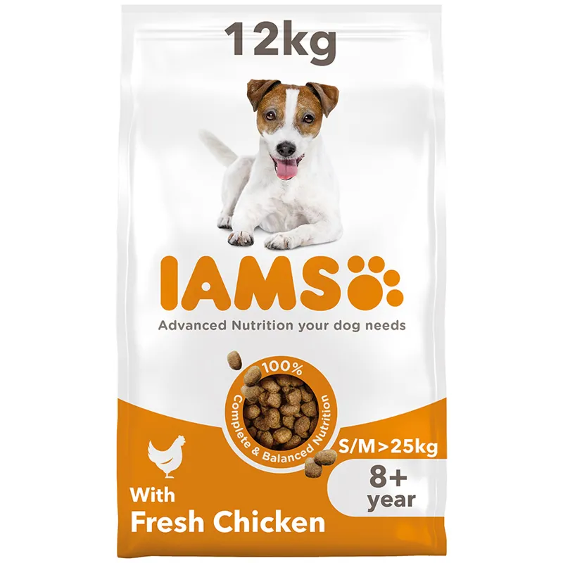 Iams Senior Dog Small/Medium Chicken
