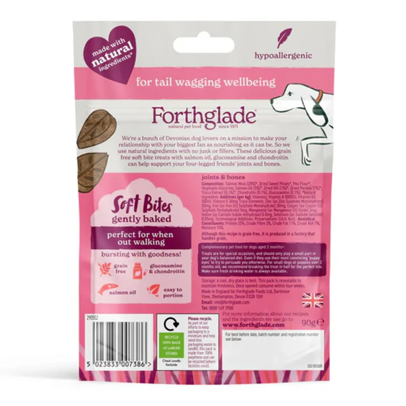 Forthglade Natural Joints and Bones Soft Bites 90g	-1