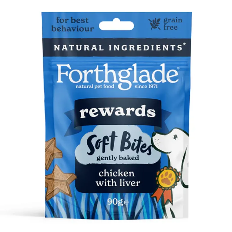 Forthglade Natural Training Rewards Soft Bites 90g