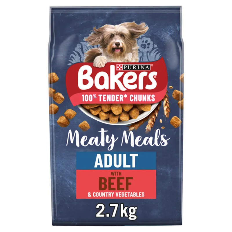 Bakers Meaty Meals Beef and Country Veg 2.7kg