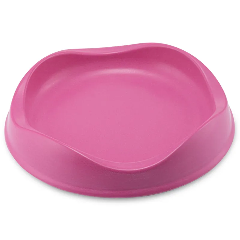 Beco Bamboo Cat Bowl Pink