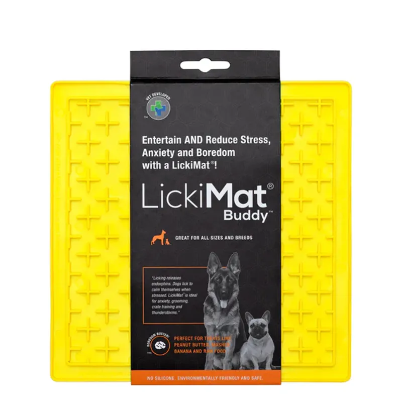 LickiMat Classic Buddy Yellow