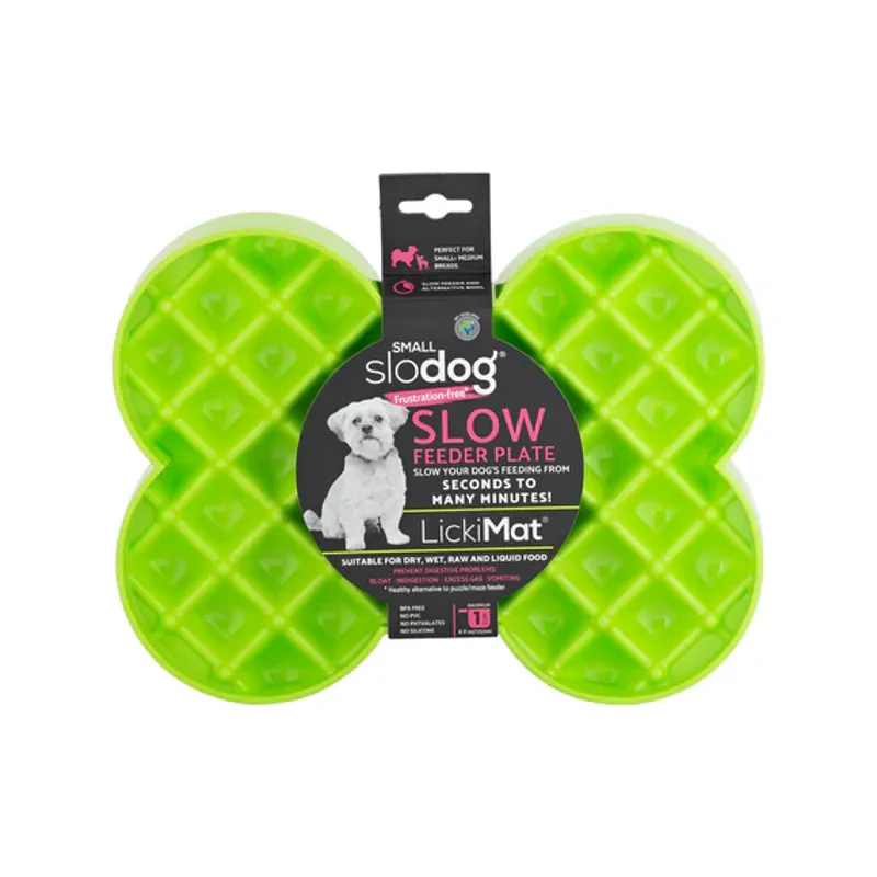 Lickimat Small Slodog Green