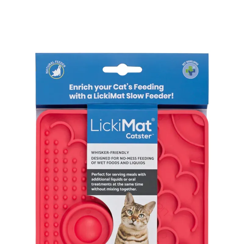 LickiMat Cat Catster Pink