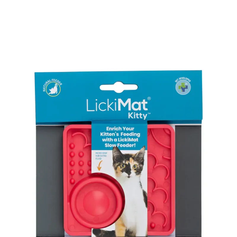 Lickimat Cat Kitty Pink