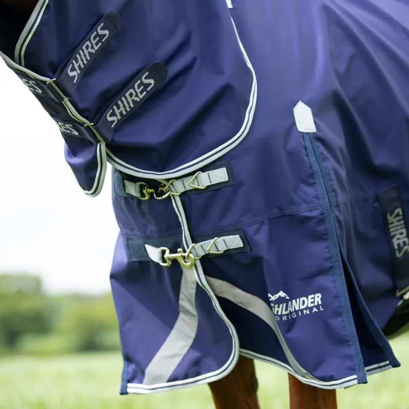 Highlander Original Lite Turnout Combo Rug in Navy-4