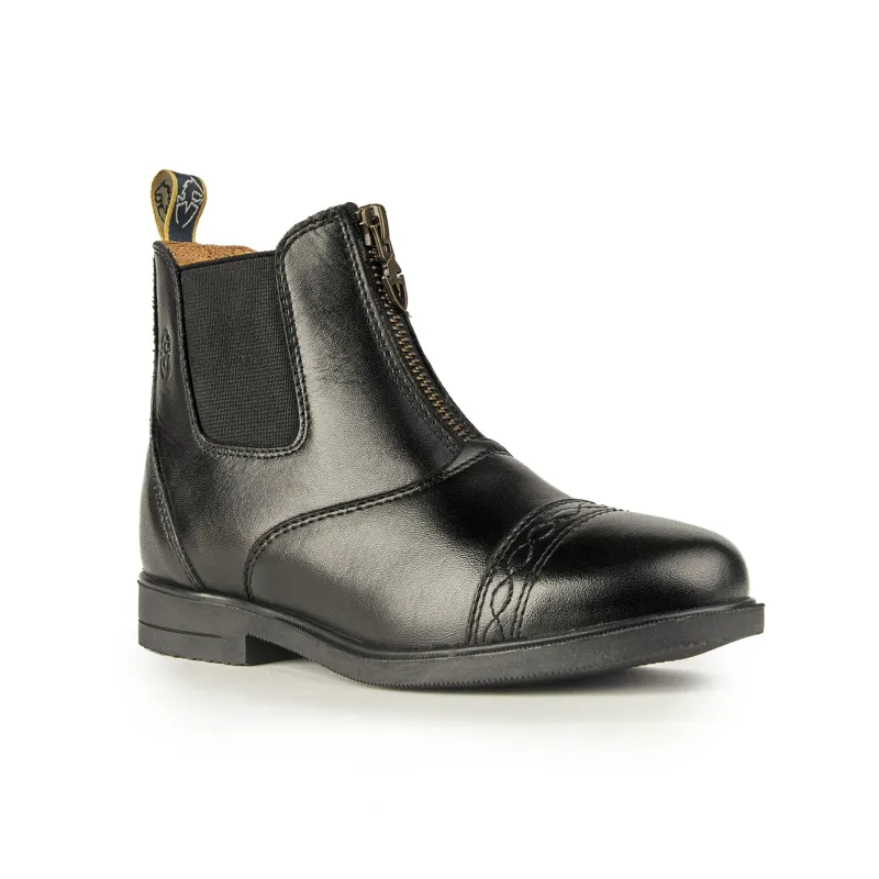 Moretta Materia Paddock Boots - Childs BLACK