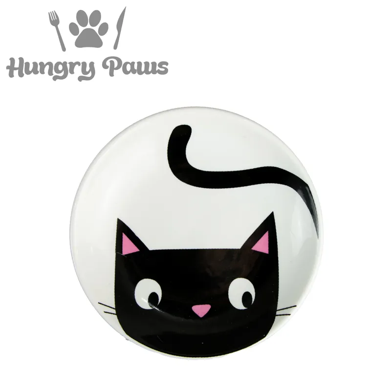 Ancol Ceramic Round Cat Dish Assorted-2