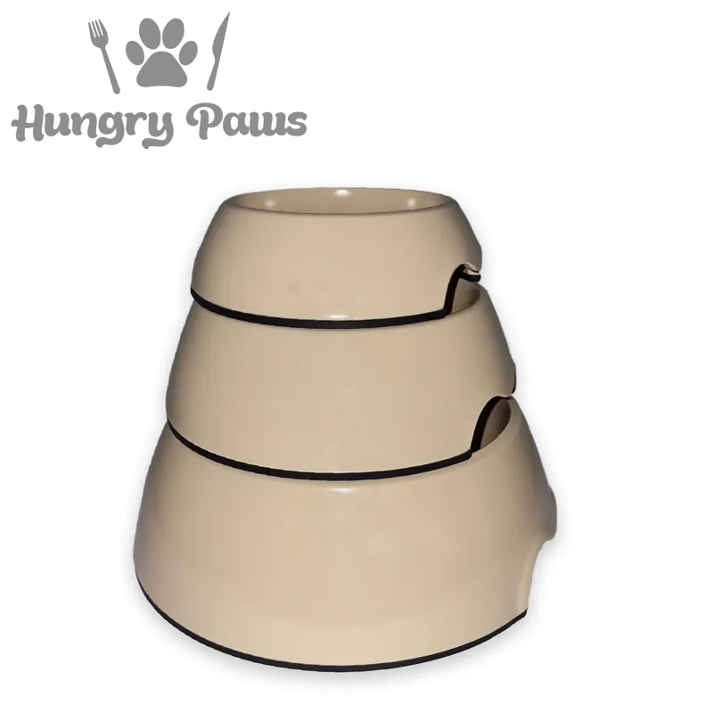 Ancol Hungry Paws Oatmeal Bowl-1