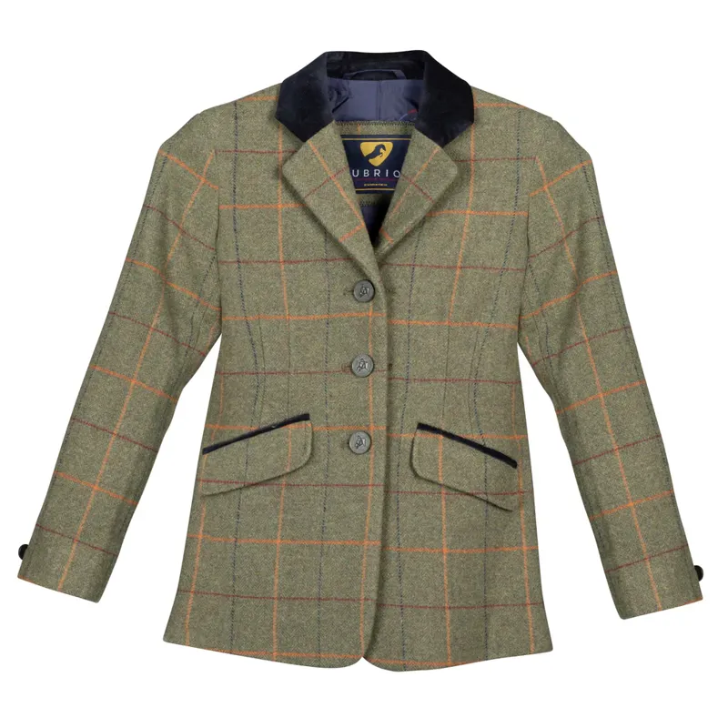 Aubrion Saratoga Jacket - Childs RED/YEL/BLU CHECK