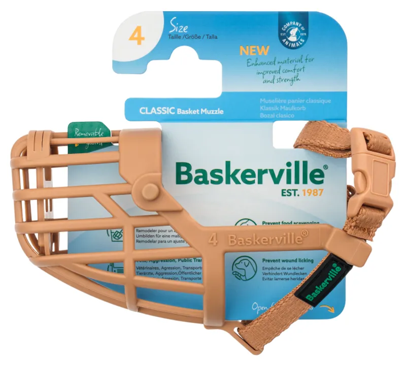Baskerville Classic Basket Muzzle Size 4 