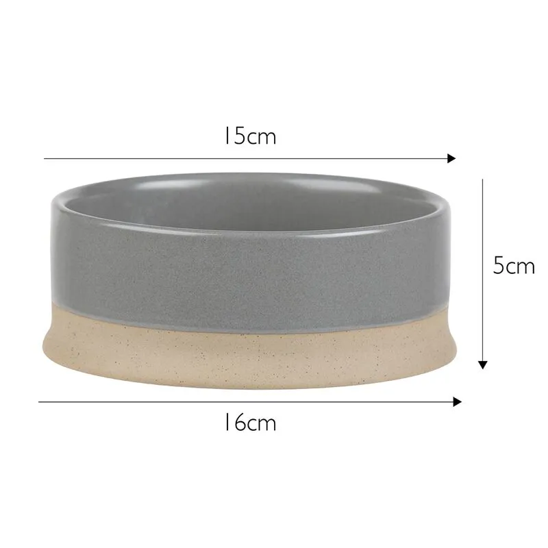 Scruffs Scandi Non-Tip Bowl Grey-1