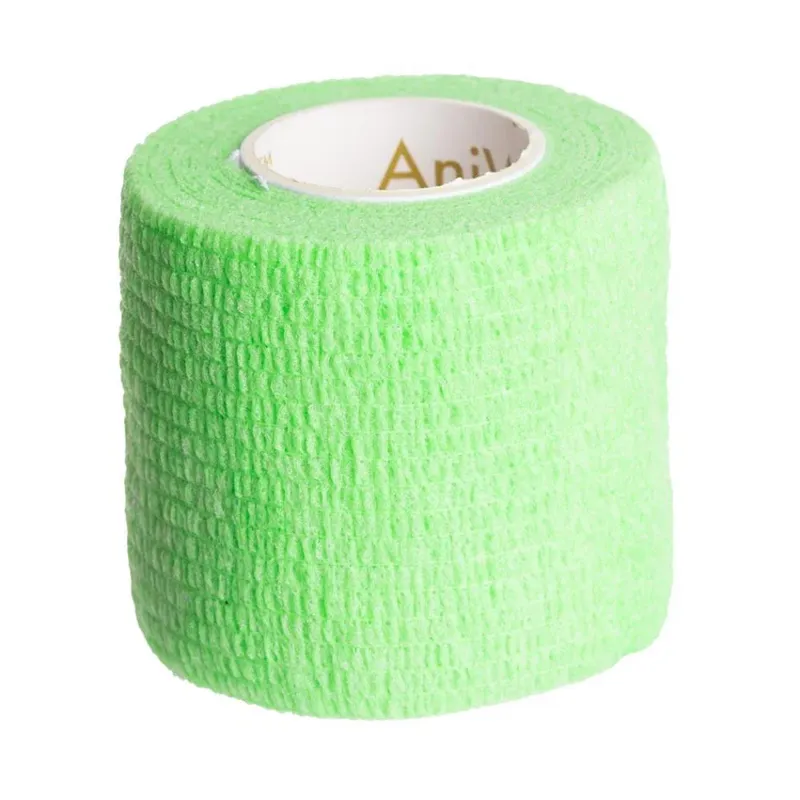 AniWrap Cohesive Bandage 5cm Fluorescent Green