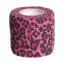 AniWrap Cohesive Bandage 5cm Leopard Print Pink