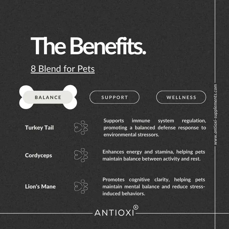 Antioxi 8 Mushroom Pet Blend-3