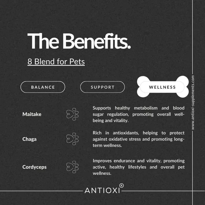 Antioxi 8 Mushroom Pet Blend-5