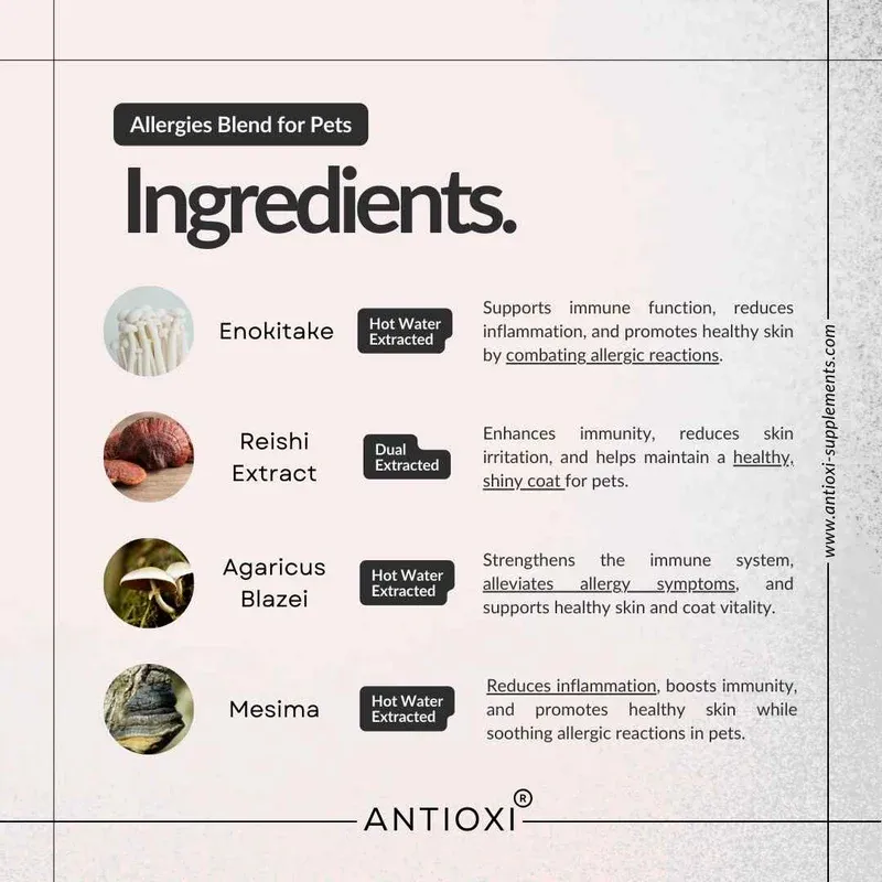 Antioxi Allergies Blend for Pets-1