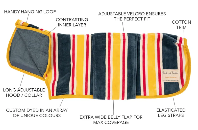 Ruff and Tumble Design Drying Coat Beach-1