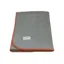 Earthbound Stitched Fleece Blanket Dove Grey