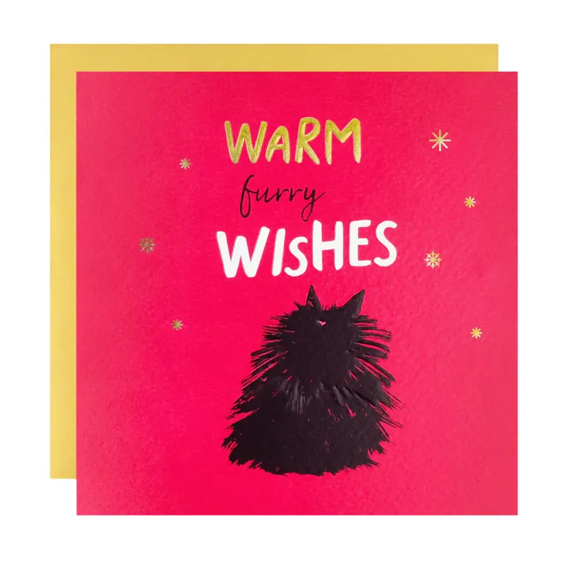 Cardology Warm Furry Wishes Cats Card