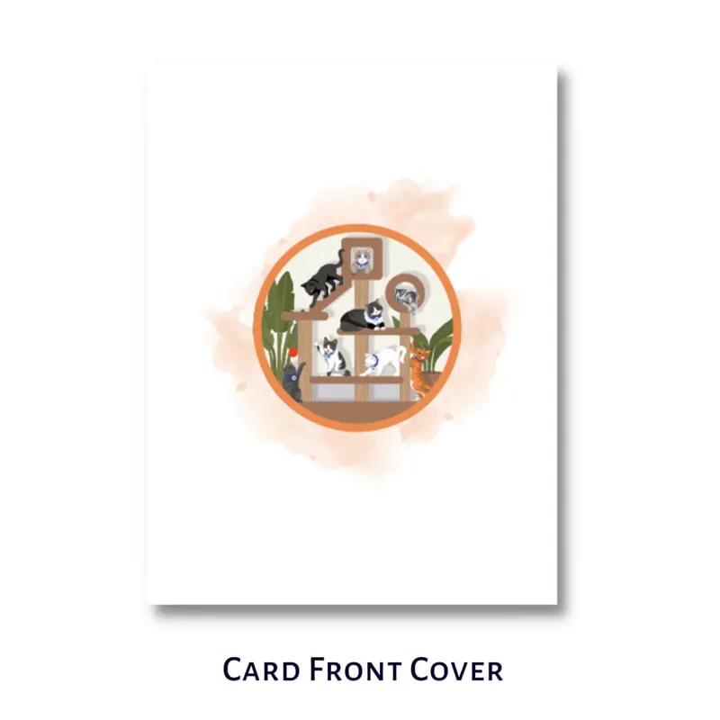 Cardology Cat Tree Pop-Up Card-2
