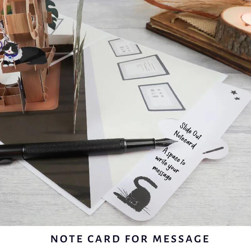 Cardology Cat Tree Pop-Up Card-1