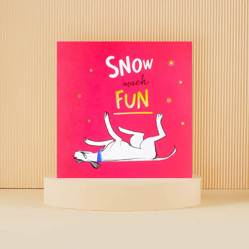 Cardology Snow Much Fun Dogs Card-1