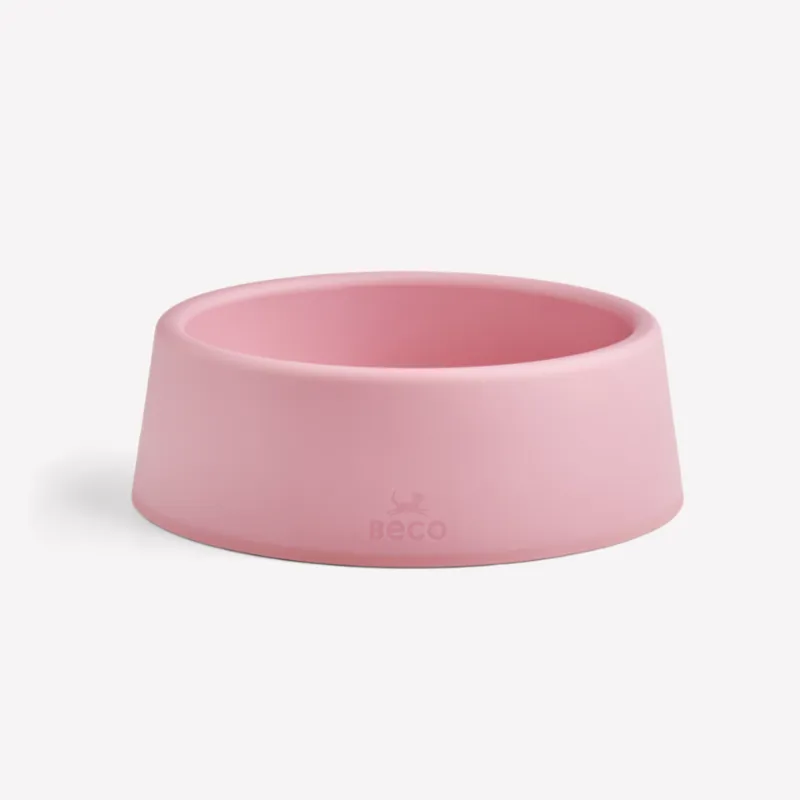 Beco Steady Dog Bowl Pink