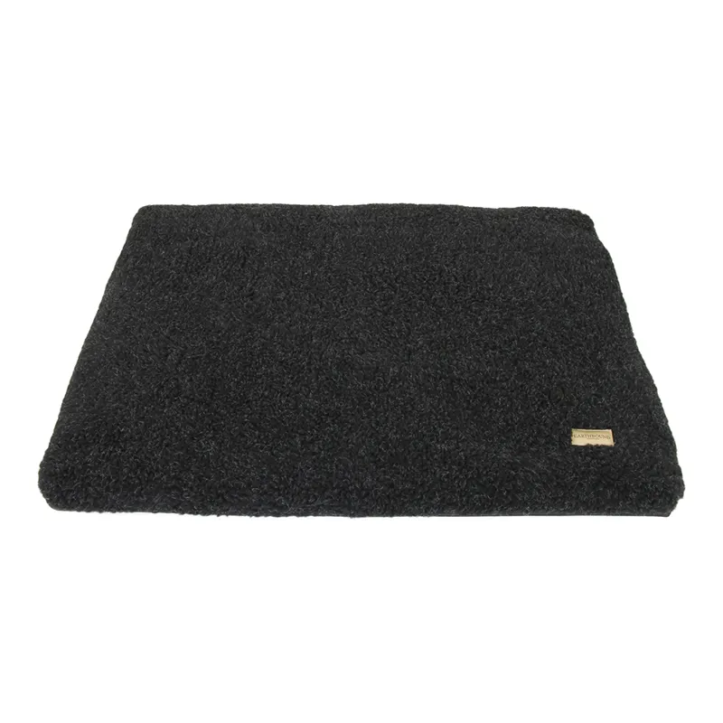 Earthbound Crate Mat Removable Sherpa Waterproof Black-1