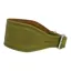 Earthbound Leather Whippet Collar Green