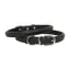 Earthbound Rolled Leather Collar Black