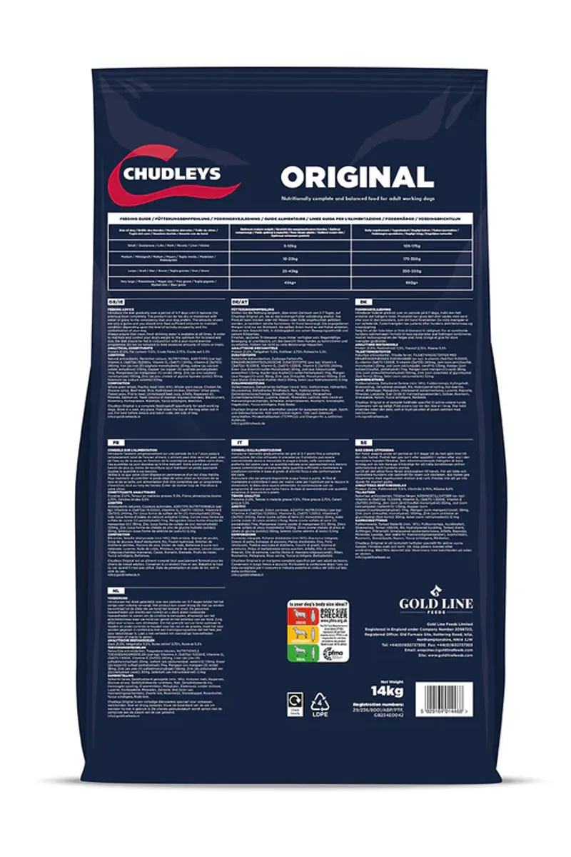 Chudleys Original 14kg-1