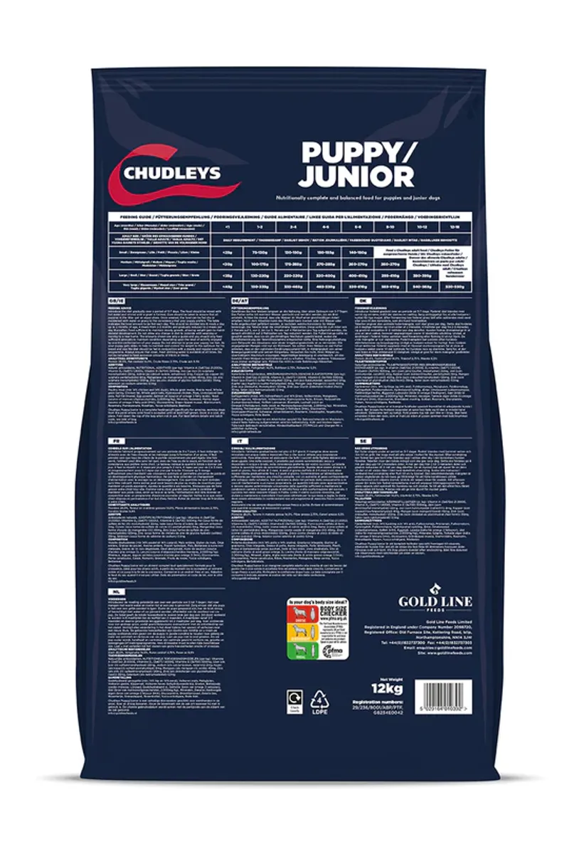 Chudleys Puppy/Junior 12kg-1