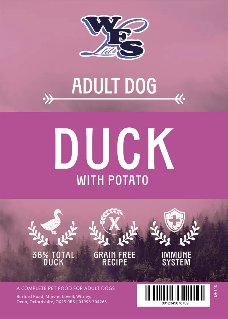 WFS Adult Dog Duck with Potato