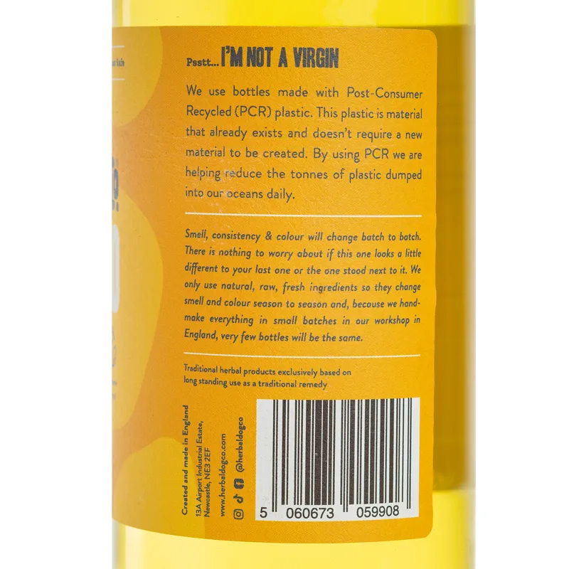 Herbal Dog Co. De Shed Shampoo 250ml-2